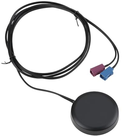 eMagTech Antenne Fakra FM Dab 689-960 MHz/1710~2700 MHz pour Navigation Automobile 80 X 15,2 Mm X 200 Mm