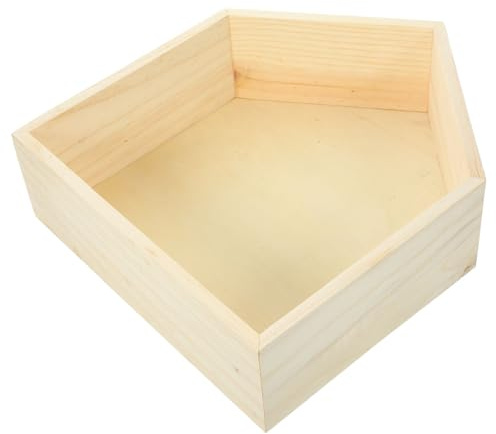 CORHAD Schwebendes Wandregal Holzhaus Hausförmiges Regal aus Naturholz für Kinderzimmer und Schlafzimmer Platzsparendes Wanddeko Element mit Glatter Oberfläche