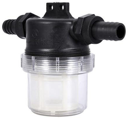 High Clean 50 Mesh In Line Water Filter with Stainless Steel Screen 20mm 25mm Barbed Fitting for Water Pump Garden Irrigation Motorhome Tank Improving Filtration (The coat is 6 fen in charge)
