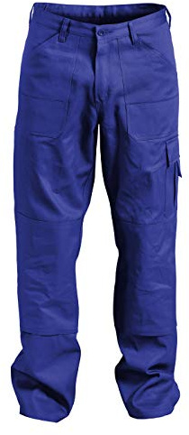Kübler Arbeit Hose Quality Dress mit Seitentaschen, 1 Stück, 48, kornblumenblau, 26141314-46-48