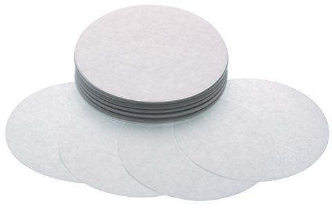 KitchenCraft Hojas de papel de cera para hamburguesas, discos de 11 cm, paquete de 250