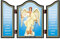 NKlaus - Schutzengel - christliche Ikone - Triptychon - Angel Hranitel' & molitva 1427