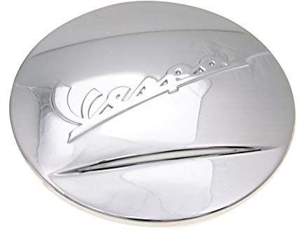 Abdeckung Variomatikdeckel OEM 'Vespa' verchromt für Vespa GTS, LX, LXV, GTV, GT, ET4