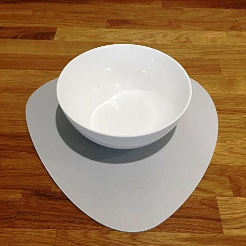 Super Cool Creations Kieselstein-Tischset, Hellgrau, 4 Stück