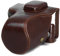 Batteriefach Kameratasche Etui kompatibel mit Fujifilm X-T2 kurz Tasche Coffee CC1716c