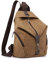 EVEOUT Mochila de Hombro Casual Unisex Vintage de College, Mochila Para Portátil de Negocios Para Hombres y Mujeres Para Viajes Escolares de Trabajo, Excursiones para Acampar Daypacks (A-Marrón)