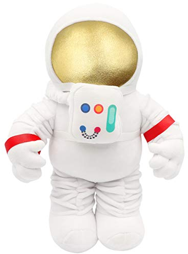 Fortuning's JDS Astronaut Plüschtier Kuscheltier Astronaut Plüsch Kissen Weich Kissen Spielzeug Kawaii Plüschtier Huggable Kuscheltier Raum Spielzeug Weiß 12,9 Zoll