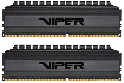 Patriot Viper 4 Blackout Series DDR4 16GB (2 x 8GB) 3600MHz CL18 Módulo de Memoria Alto Rendimiento - PVB416G360C8K