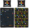 PAC-MAN, Pacman, Bettwäsche, 200 x 135cm, 80 x 80cm, 100% Baumwolle