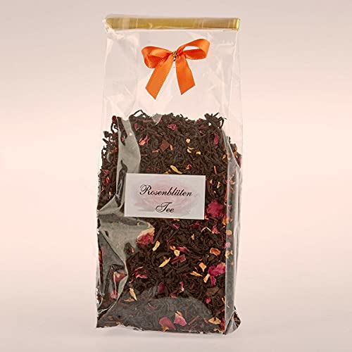 Rosenblüten - Tee - 100 g - intensiver Rosengeschmack - Rosen Tee -
