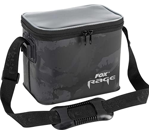 Fox Rage 24,8x16,3x20cm Camo Welded Bag Small - Tasche zum Spinnangeln, Bootstasche für Raubfischangler, Angeltasche, Kunstködertasche