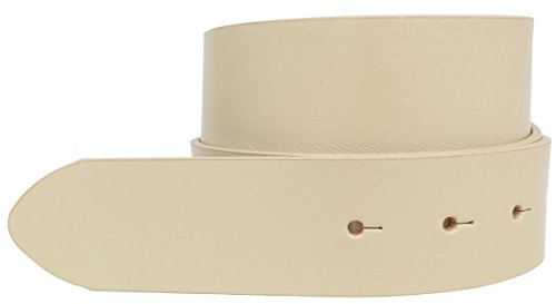 BELTINGER Gürtel aus Vollrindleder ohne Schnalle 4 cm | Jeans-Gürtel für Damen Herren 40mm | Vollleder-Gürtel in