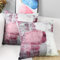 OYIMUA Deko Kissenbezug 45x45 2er Set Samt Kissenbezüge Rosa-Lila Landhausstil Kissenhülle Aesthetic Dekokissen Kuschelkissen Quadratisch Sofakissen Couchkissen Outdoor Kissen Zierkissen
