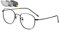 JYCCH Ultraleichte Lesebrille aus reinem Titan, photochrome Sonnenbrille für Männer und Frauen, blendfrei, UV-Schutz, ältere Brille, Schwarz-+1.00 (Schwarz 2.5)