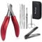 Softale Toenail Clippers for Thick Nails, Professional Large Nail Clippers for Thick & Ingrown Toenails, 7 Pcs Stainless Steel Nail Treatment Foot Tool, Podiatrist Pedicure Kits Toenail Cutters
