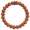 Lllunimon 10Mm Rudraksha Vajra Bodhi Armband Tibetisch Buddhistische Mala Armband Natürliche Holz Perlen Gebet Armband