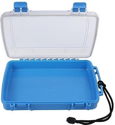 Wxvhji Waterproof Dry Box Watertight Storage Box Waterproof Drybox for Kayak & Boat Waterproof Containers Dry Storage Box Floating Carrying Dry Tackle Box with Rope