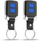LAWOHO Uniquement pour télécommande Hormann 868,3 MHz bouton bleu HSM4-868 HSE2-868 HSM4-868, HS4-868, HS(M) 2/4, HSZ1-868, HSP4-868 HSP4-C HSD2-A HSD2-C HSD2-C Télécommande Lot de 2