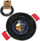 ZENDEU Kit Safe Paella – 4 Portionen/sicherer Paella-Ring + 30 cm emaillierte Paella-Pfanne + Silikon-Heißpfannenhalter (2)
