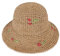 Straw Sun Hats for Women - Packable Foldable Straw Beach Hat Ladies Summer Crochet Bucket Hat UV Protection Khaki