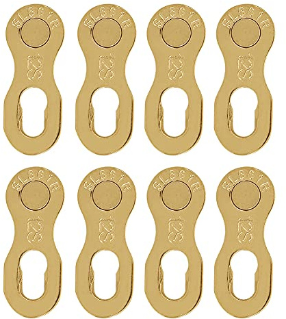 12-Speed Quick Link Steel Gold | Derailleur Connecting Link for 12-Speed Chain, Reusable No-Tool, Bike Chain Connector for Mountain Road Cycling