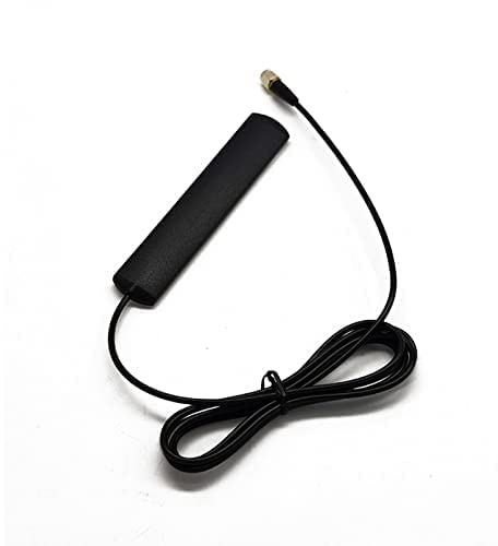 Maswell 4G 5G NR-Antenne SMA mit 3 Meter Verlängerungskabel, Mobilfunk 600–4900 MHz mit 3G 4G+ 5G WiFi 2,4 GHz, IP67-Klebemontage (Low Gain 2 dBi, Nicht für Geschwindigkeitswettbewerb)