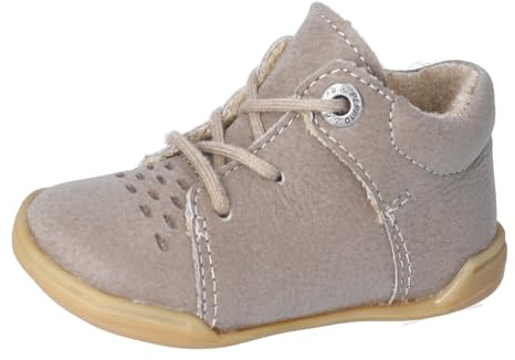 RICOSTA Unisex Stiefel TED, Baby und Kleinkinder Lauflernschuhe, Weite: Mittel, lose Einlage, Barfuß-Schuh, Booties, Leder, Quinoa (280), 20 EU