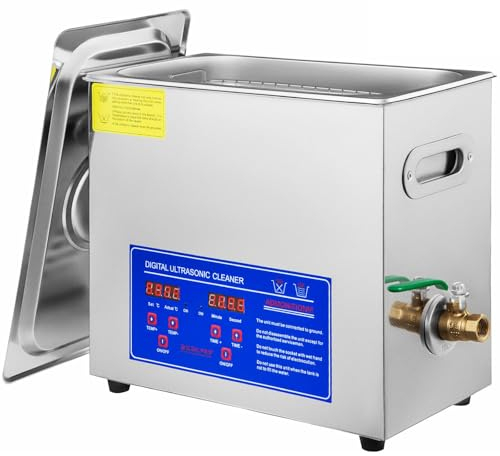 HNBYLMM Professional Ultrasonic Cleaner, Ultrasonic Jewelry Cleaner with Digital Timer & Heater, Stainless Steel Ultrasonic Cleaners for Jewelry, Eyeglass, Watches, Dentures,22L