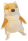 Gogogmee Shiba Inu- Kinder Plüschtier Süßes Kuscheltier Gefülltes Faultier Plüschtier Plüschtiere Hundepuppe Kuscheltiere Für Kinder Kinderspielzeug Zum Plüschtier Pp Baumwolle