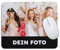 Cimpress Personalisiertes Mauspad mit Foto, Text oder Namen Individuell Bedruckte Mausunterlage mit Rutschfester Gummibasis, 24,2x20,2 cm für Büro, Arbeit, Schule, Zuhause