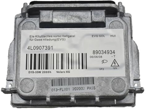 NIONGYN Scheinwerfer Steuergerät Kompatibel Mit Volvo Für S60 XC60 XC90 4L0907391 89034934 89076976 7701208945 Auto-HID-Xenon-Lichtvorschaltgerät Xenon-Scheinwerfer-Steuergerät