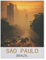 Sao Paulo Brazil Vintage Travel Poster，Paper Jigsaw Puzzle 1000 Pieces Adult Toys Decompression Game（38x26cm）-N60