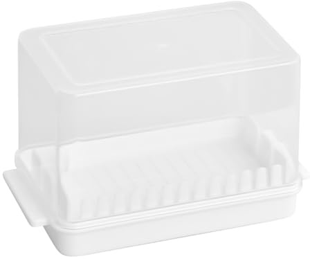 Butter Cutting Box, Cheese Cutter, Cutting Tool, Storage Container, Usage Feature, Easy Storage: A Tidy Kitchen Approach with Compact Storage and Stacking Functions, o