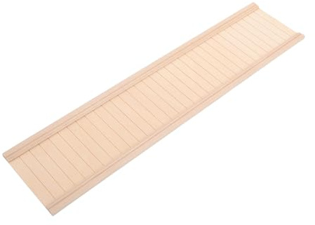 TOBBOMEY Scale Wall Panel Trim Präzise Miniatur Innenwandverkleidung Leicht Montierbar für Tiny House Accessories und Kreative Dollhouse Decor
