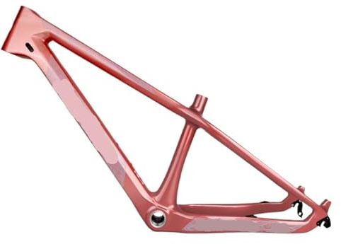 Générique Cadre de vélo 24 Pouces, Cadre VTT(Rose Gold)
