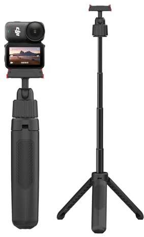 Tripod de 40 cm para Osmo Nano Action 6, con Adaptador de liberación rápida magnética, Soporte de Agarre de 360 ° para el Control de la Mini Palanca, Compatible con los Accesorios dji Nano Osmo 6