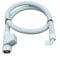Bitron, Tubo di Carico d'Ingresso Acquastop Autoprotetto dell'Acqua, Per Lavatrice, Asciugatrice, Lavastoviglie, Filtro Bianco, 1500mm