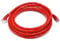 Monoprice 100-feet 24 AWG cavo di rete CAT6 500 MHz Crossover rame nudo Ethernet, grigio (102389) Red 14'