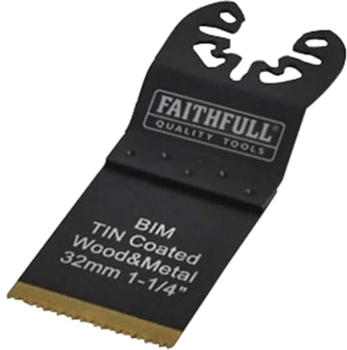 Multi-Functional Tool Bi-Metal Flush Cut TiN Coated Blade 32mm