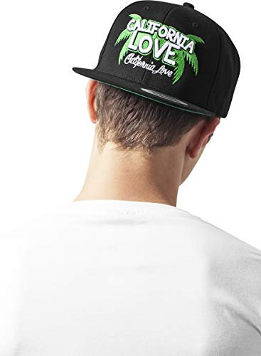 Mister Tee Herren California Palms Cap Kappen, Black, one size