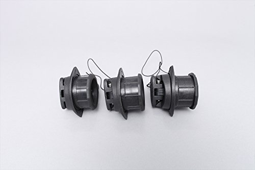 Borika Wasser Ablassventil für Schlauchboote mit Einer 27mm Heckspiegelplatte AV-27