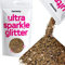 Paillettes mixtes bronze doré noir tigre mix paillettes ultra scintillantes ongles visage festival noël halloween maquillage épais fin 100g / 3.5oz