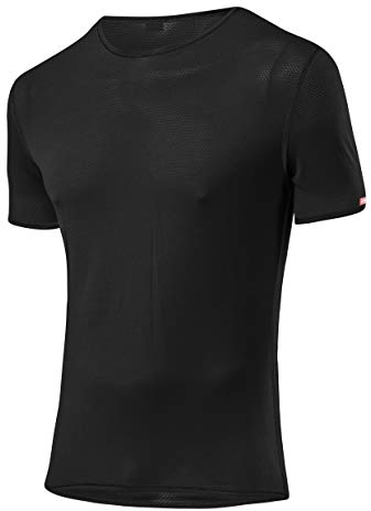 LÖFFLER Herren Hr. Ka Transtex Light T shirt, Schwarz, 48 EU
