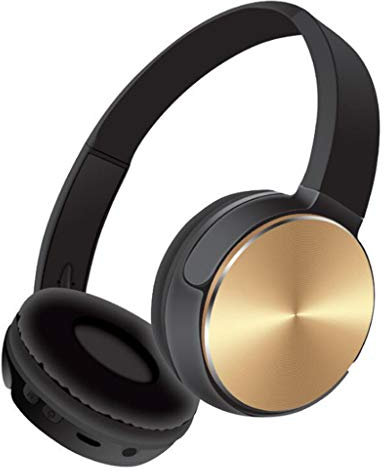 HYLR HiFi Noise Cancelling Foldable Headphones, Bluetooth Wireless Headphones Over Ear, Soft Memory-Protein Earmuffs, Protein Earpads Lightweight for Travel Work Airplane TV PC Cellphone
