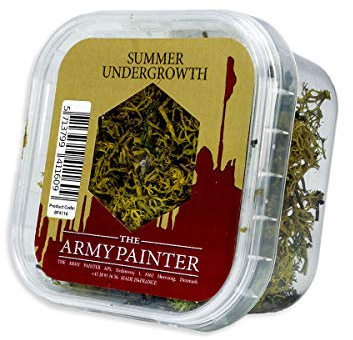 The Army Painter | Basing: Summer Undergrowth | ähnelt Büschen oder Sträuchern | Grundierung | für einen realistischen Look