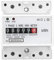 NuméRique Compteur éLectrique, Compteur de Kilowattheures Watt-Heure, de Compteur de Consommation D'éNergie Monophasé de Type Rail 4P LED, 10-40A