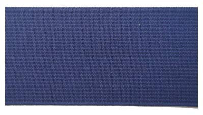 5 Metros 20/25/30/40/50mm de la goma pliega Banda elástica para el bricolaje ropa elástico Azul marino 2,20mm