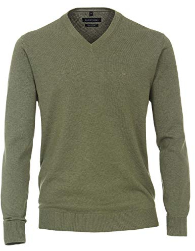 CASAMODA Pullover Uni Olive - 335 M