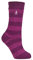 HEAT HOLDERS - Damen Extra Warm Innen Flauschig Thermosocken für Geschenk | Socken für Winter (DE/NL/SE/PL, Numerisch, 37, 42, Regular, Regular, Tief Fuchsie/Berry (Chunky Stripe))