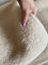 Wolldecke Schurwolldecke, Gewichtsdecke, Beschwerte Decke aus 100% Merino (BEIGE, 160 x 200)